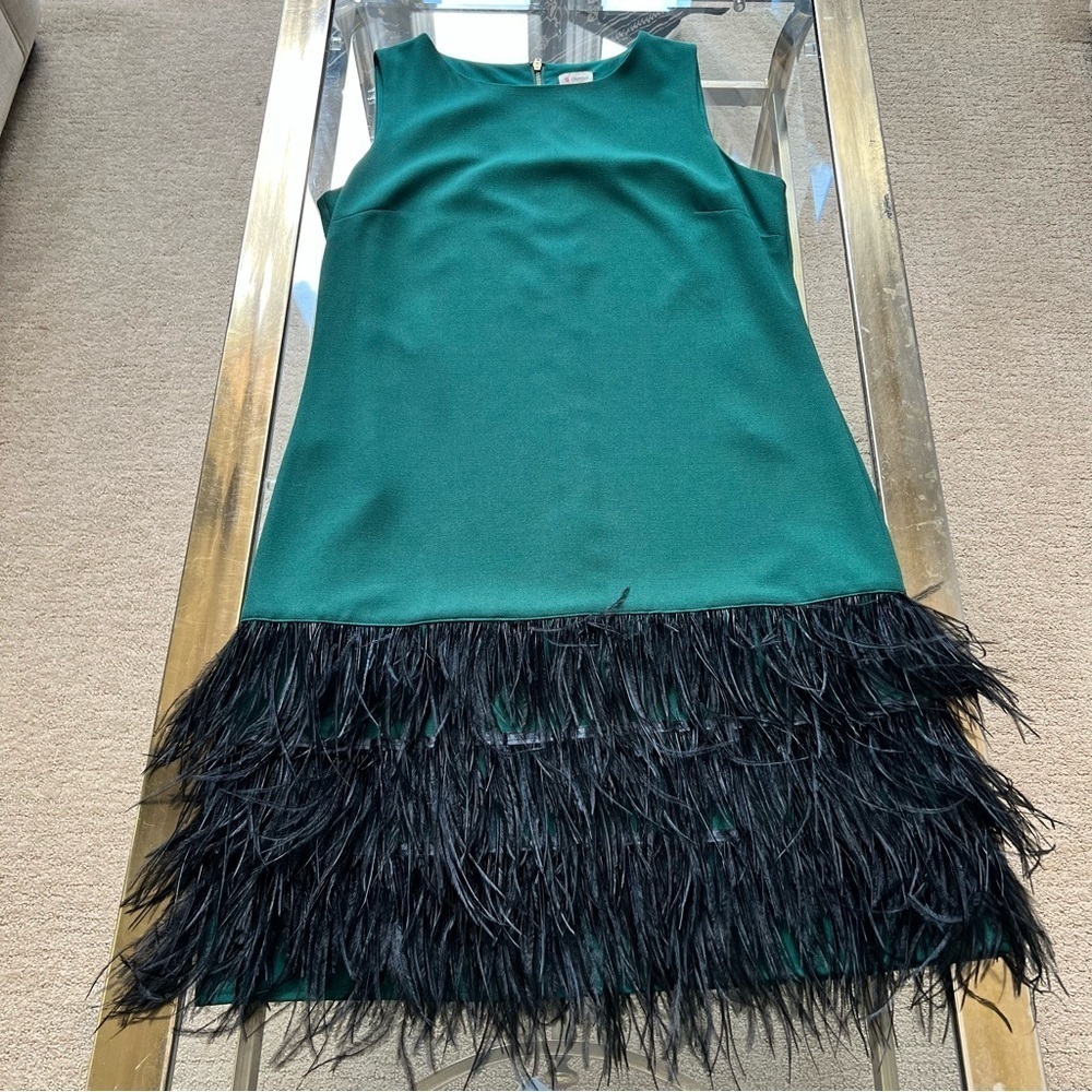 Daniel Cremieux Green Sheath Cocktail Dress NWT Sz 8 - Picture 11 of 12
